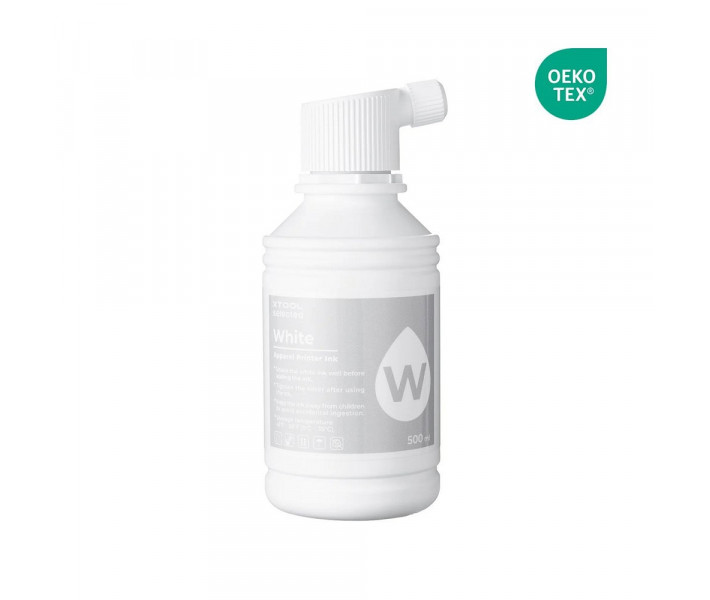 xTool Selected Apparel Printer White Ink - чернила для принтера 500 мл