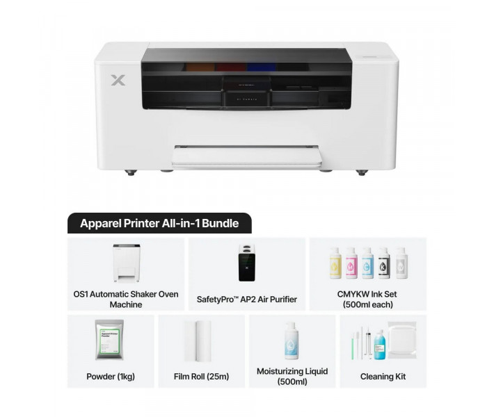 xTool Apparel Printer - All-in-One Bundle