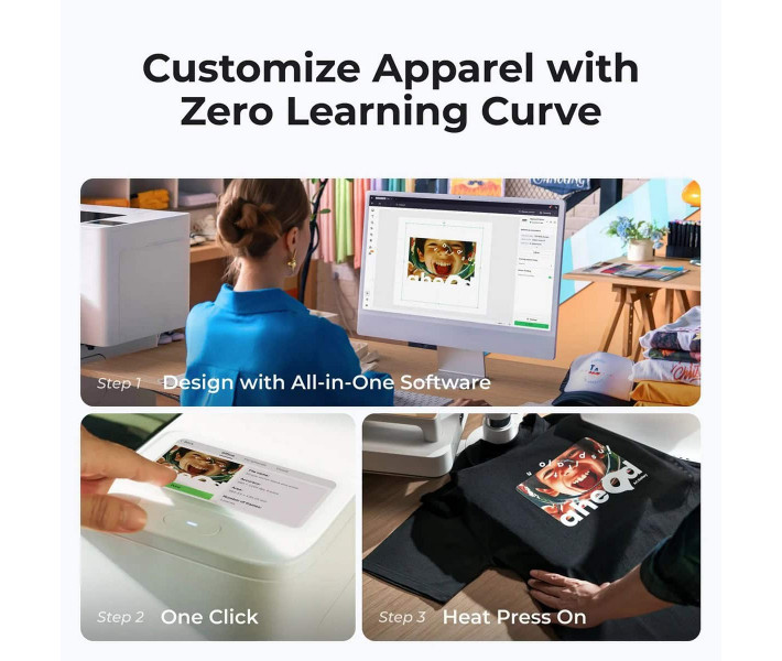 xTool Apparel Printer - All-in-One Bundle