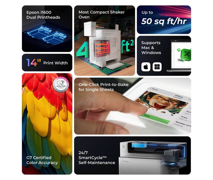 xTool Apparel Printer - All-in-One Bundle