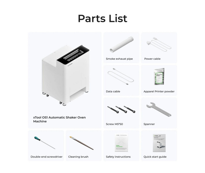 xTool OS1 Automatic Shaker Oven Machine – автоматическая печь с шейкером