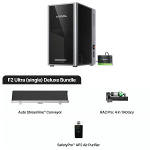 xTool F2 Ultra Dual Laser Engraver | Deluxe Bundle