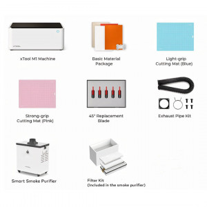 xTool M1 10W Desktop Hybrid Laser Blade Cutter