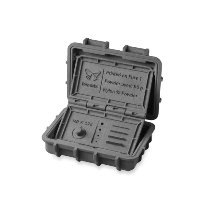 Free Formlabs sample printed from Nylon 11 on an SLS 3D printer Fuse 1