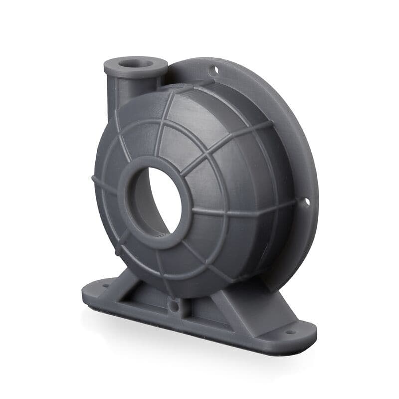 Sample part made from Tough 2000 Resin - pump housing