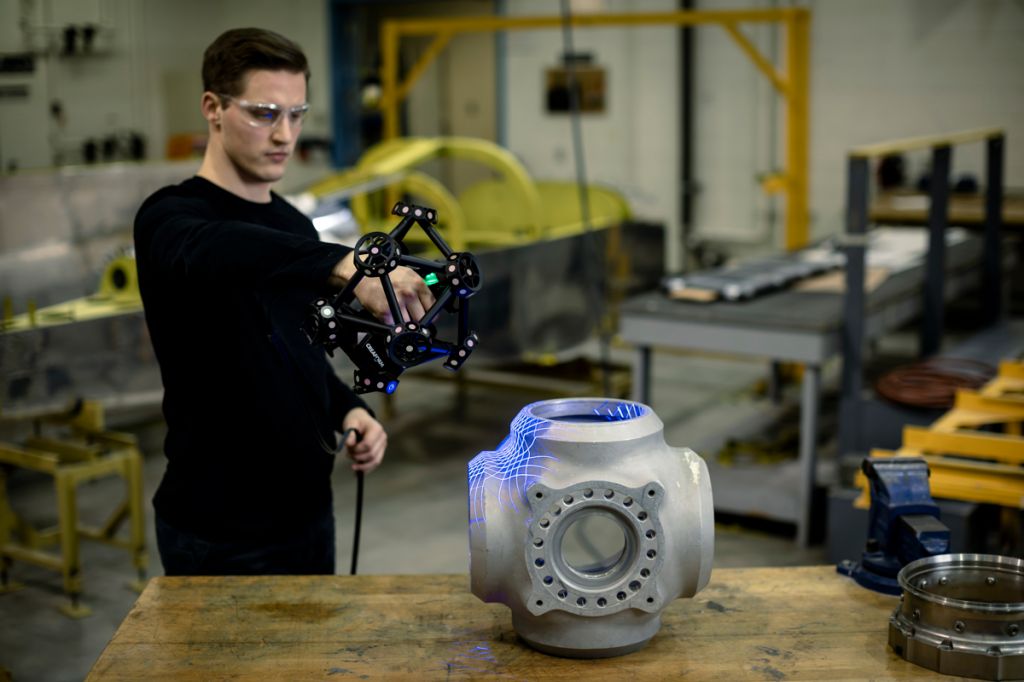 3D сканер Creaform MetraSCAN 3D BLACK+ Elite купити в Україні