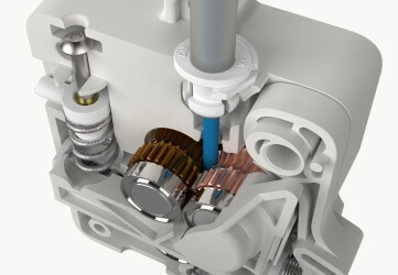 Обновленный механизм подачи для надежности на высоких скоростях Обновленный и усиленный модуль подачи UltiMaker S8 Secure, разработанный для надежности на высоких скоростях и лучшего контроля материала.