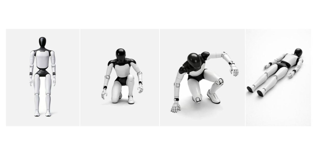Положення та рухи робота-гуманоїда AGIBOT A3