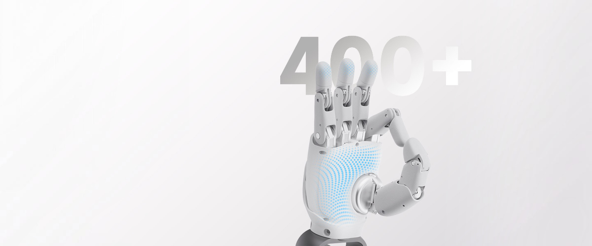 Розподілена тактильна система роботизованої кисті AgiBot OmniHand 3