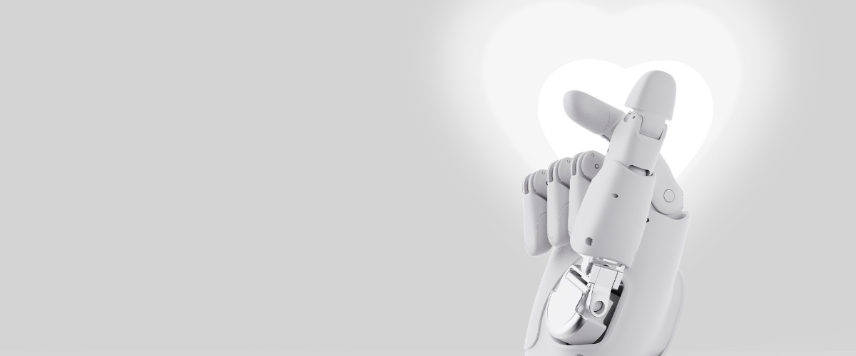 AgiBot OmniHand 3 відтворює жест пальцями