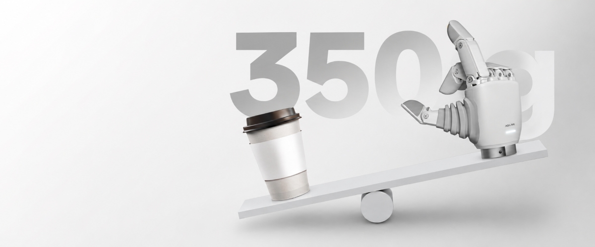 Роботизована кисть AgiBot OmniHand 3 Lite вагою 350 г