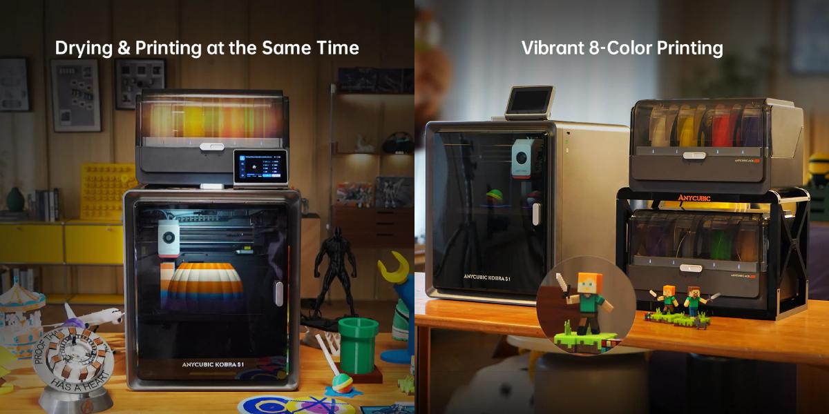 Сфери використання 3D принтера Kobra S1 Combo