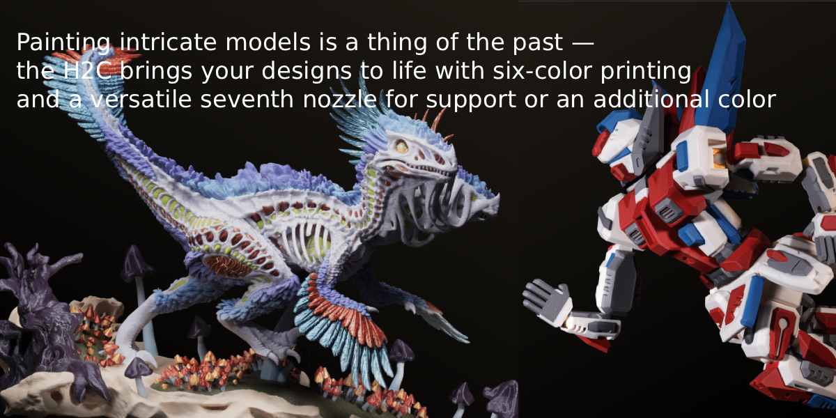 3D printer Bambu Lab H2C: ready models