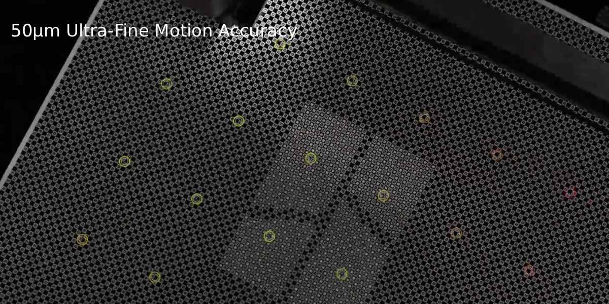 Precise printing, automatic calibration