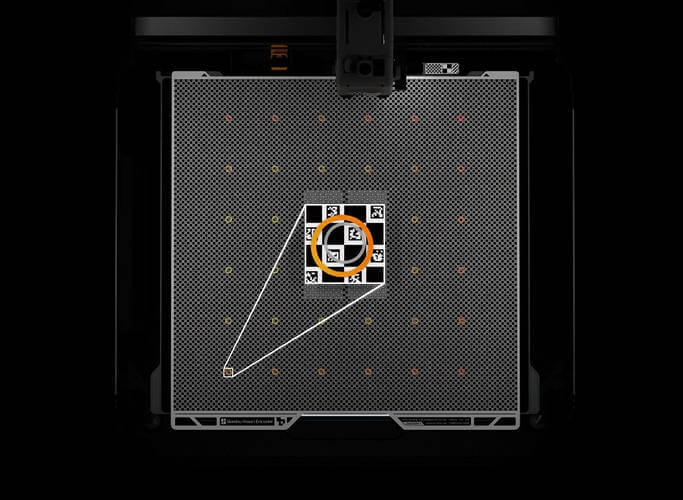 3D-принтер Bambu Lab H2S Full Laser Combo, подчеркивающий его технологию Vision Encoder для точности.