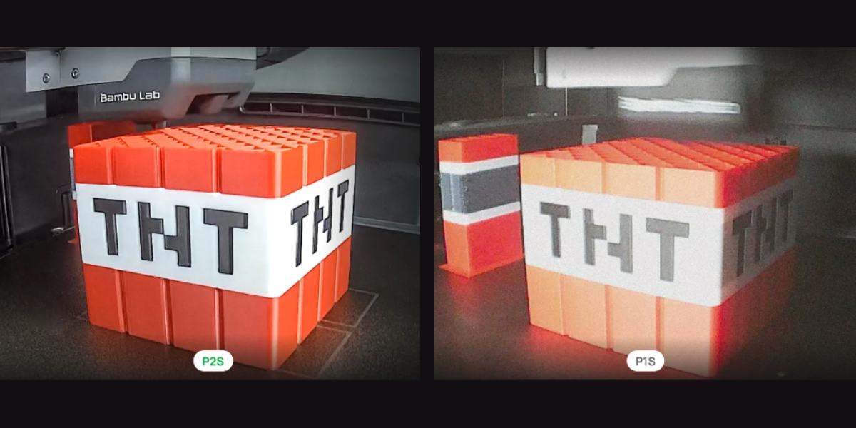 Сравнение 3D принтеров Bambu Lab P2S и P1S