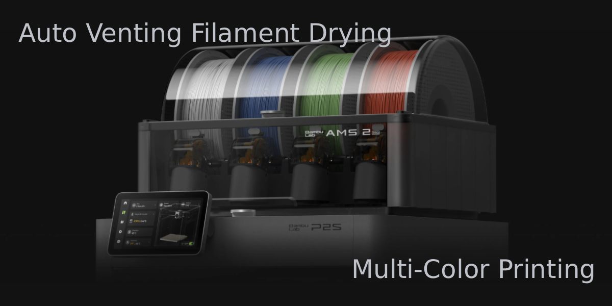 Многоцветная печать Bambu Lab P2S