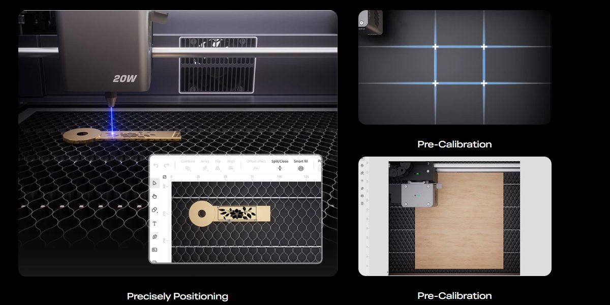 Точна калібровка за допомогою калібрувальної пластини, в комплекті