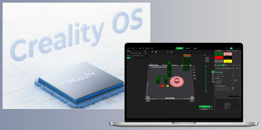 Оновлене прошивання Creality K2 SE