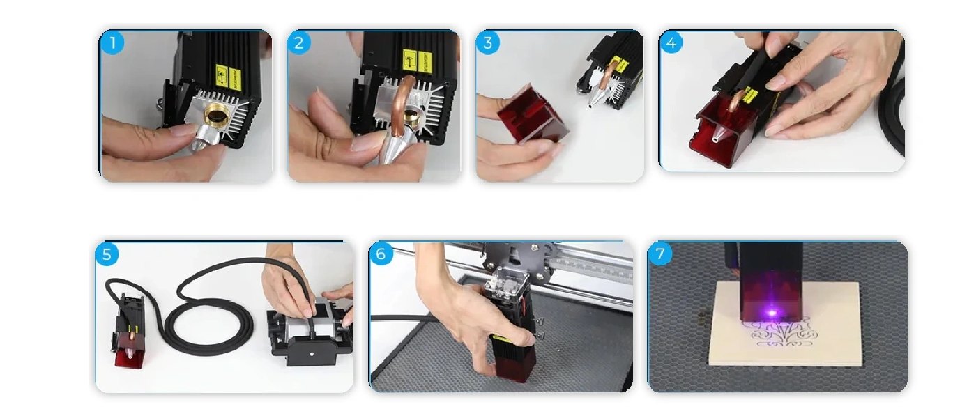 Creality Air Assist Kit комплект для покращення якості лазерного різання