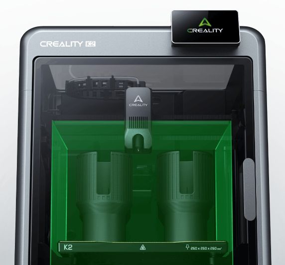3D-принтер Creality K2 з об'ємом друку 260x260x260 мм³