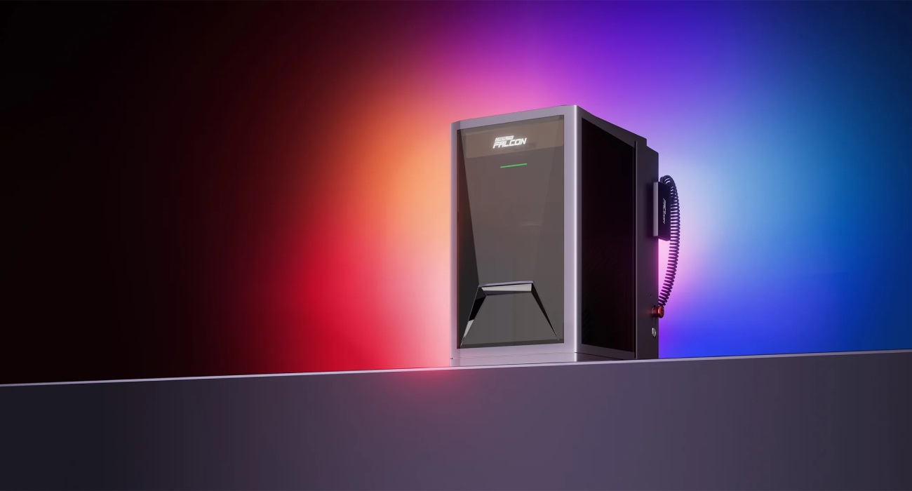 Лазерний гравер Creality Falcon T1 Fiber 20W у закритому корпусі