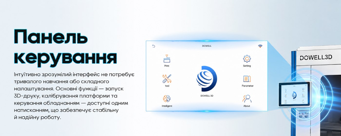10-дюймовий поворотний сенсорний екран керування Dowell DF.