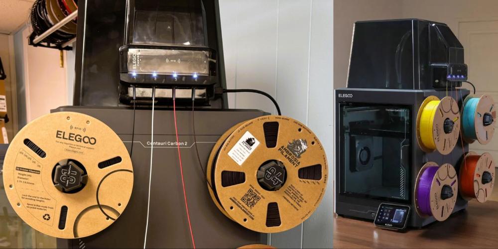 Багатоколірний друк без стиків: Elegoo Centauri Carbon 2 Combo