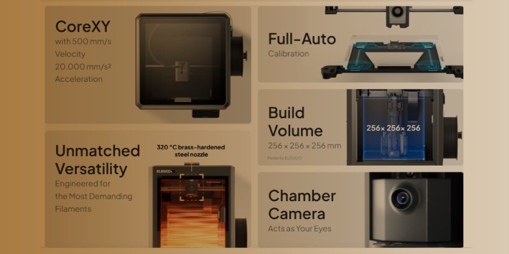 Seamless multicolor printing: Elegoo Centauri Carbon 2 Combo