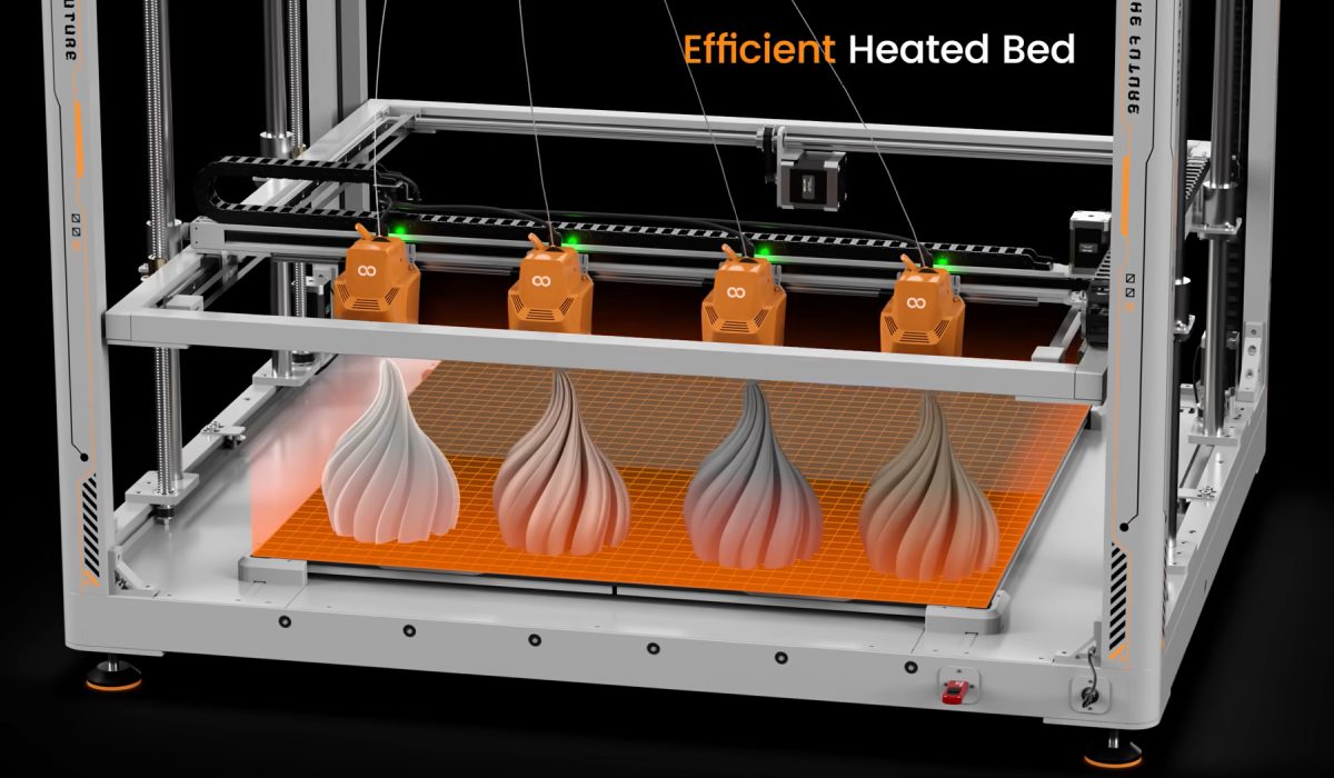 Опціональна можливість друку 4 головками