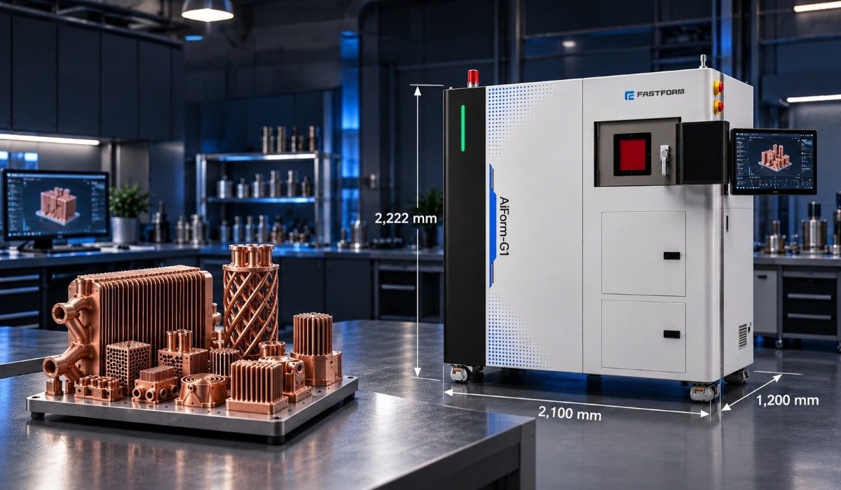 Металевий 3D-принтер FastForm Ai-Form G2 для друку чистою міддю