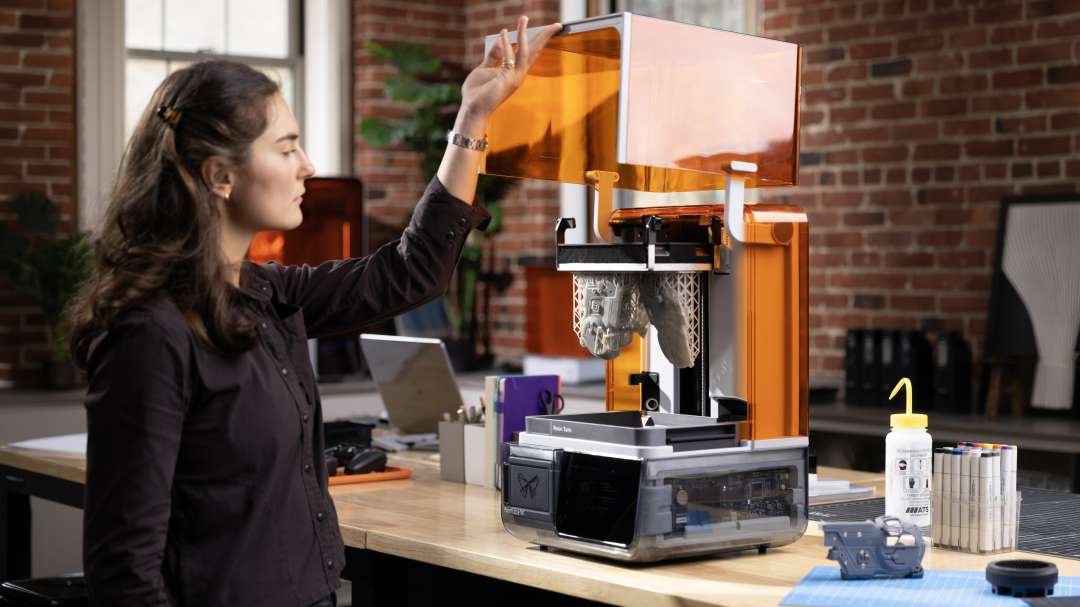 Работа с фотополимерным 3D-принтером Formlabs Form Studio 1.