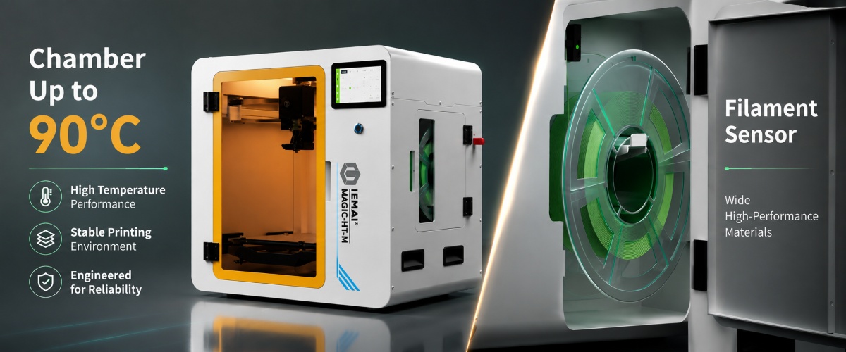 Нагревательная камера до 90 °C и датчик филамента IEMAI HT Magic-HT-M