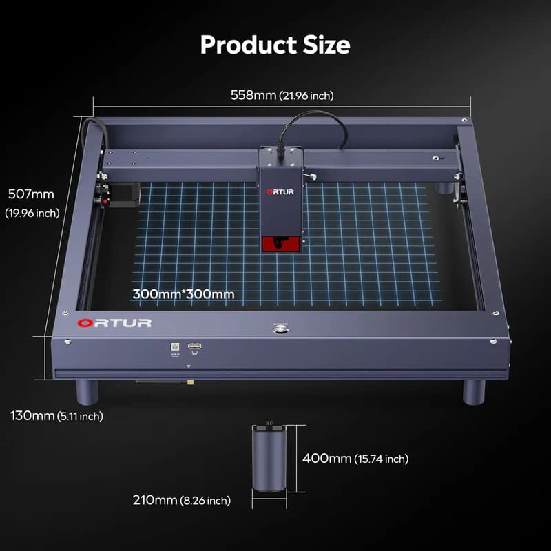 Ortur Laser Master H10 5W лазерний гравер