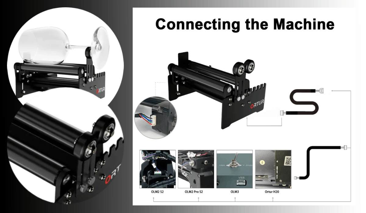 Connecting the Ortur YRR 2.0 to engravers