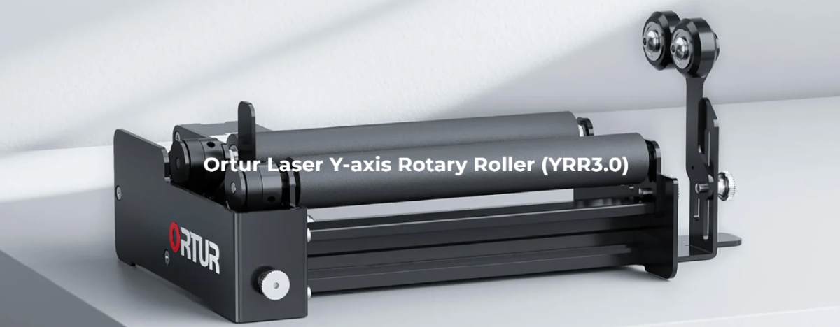 Ortur YRR 3.0 rotary roller, photo in use