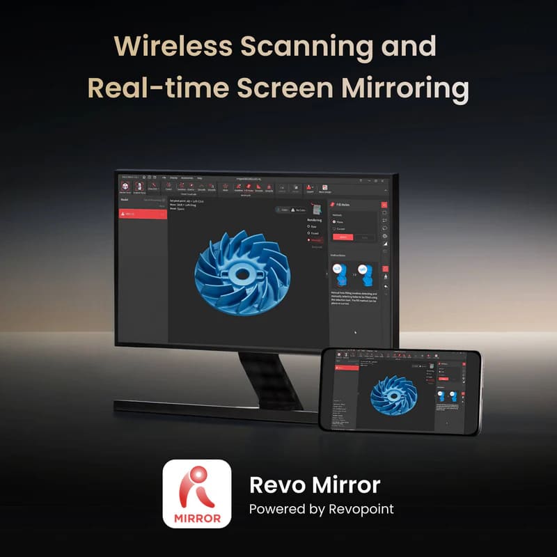 Wireless industrial scanning with MetroY Ultra CMM Edition