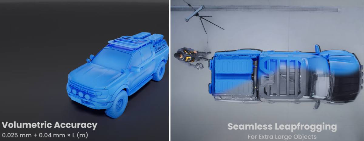 High-precision scanning with Revopoint Trackit Optical Tracking