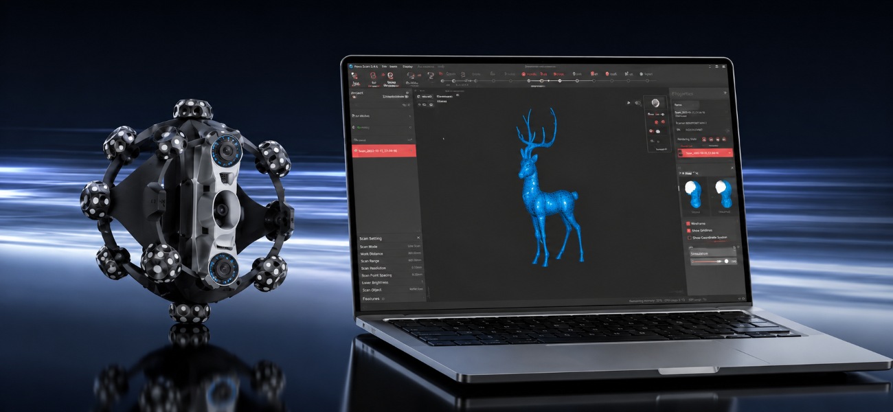 Revopoint Trackit SR та програмне забезпечення Revo Track для обробки 3D-сканів