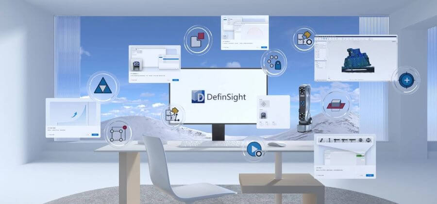 Програмна платформа DefinSight Знімок екрана інтерфейсу програмної платформи DefinSight.