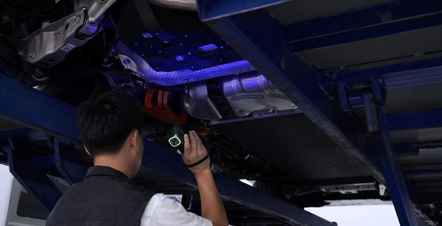 6,3 мільйона вимірювань на секунду Візуалізація швидкості сканування SIMSCAN-E 6,3 мільйона вимірювань на секунду.