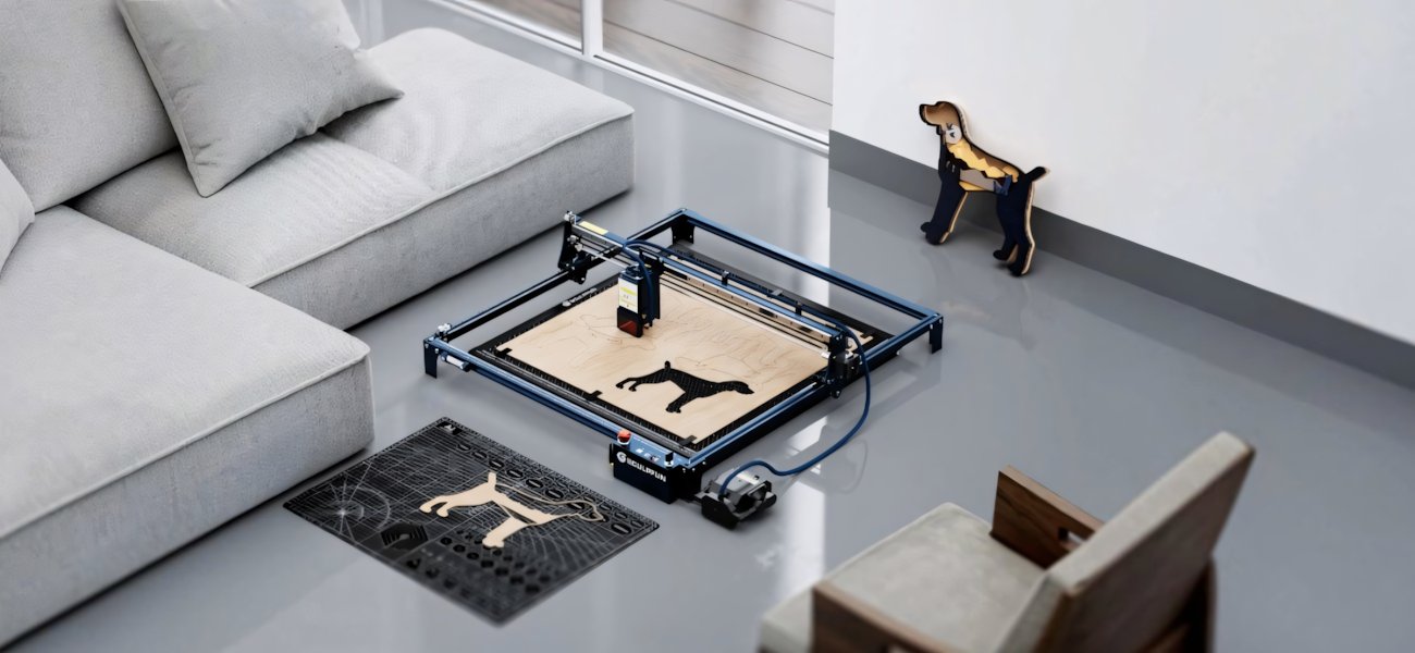 Потужний лазерний гравер Sculpfun S30 Ultra 33W з двома лазерними модулями для гравіювання і різання різних матеріалів