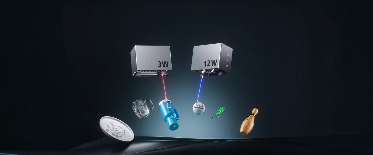 Лазерні модулі SCULPFUN E1 Dual 12W Diode та 3W IR