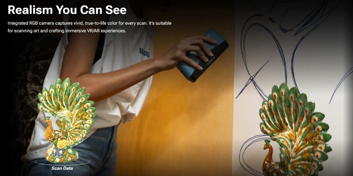 3D сканування в кольорі