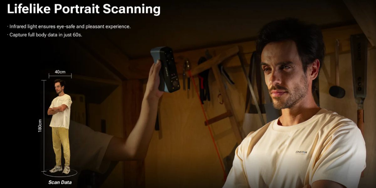 Точне 3D сканування людського тіла