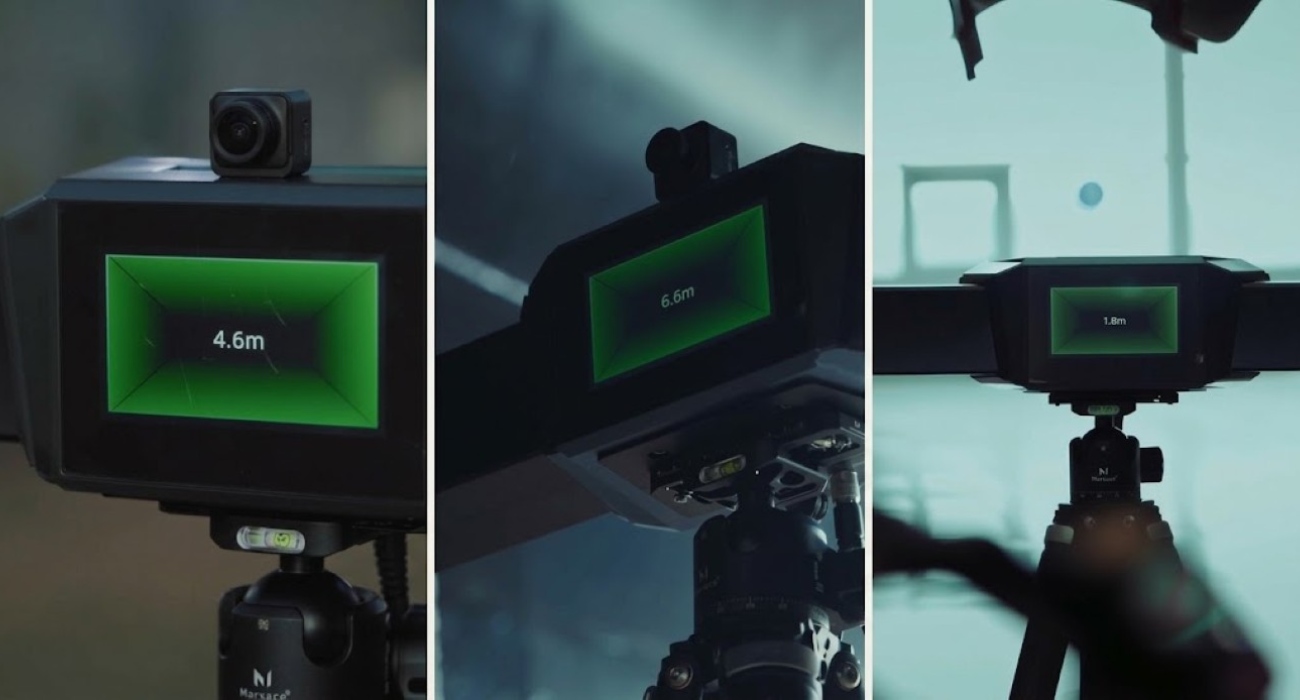 Вбудований дисплей системи SHINING 3D FreeScan Trak ProW+