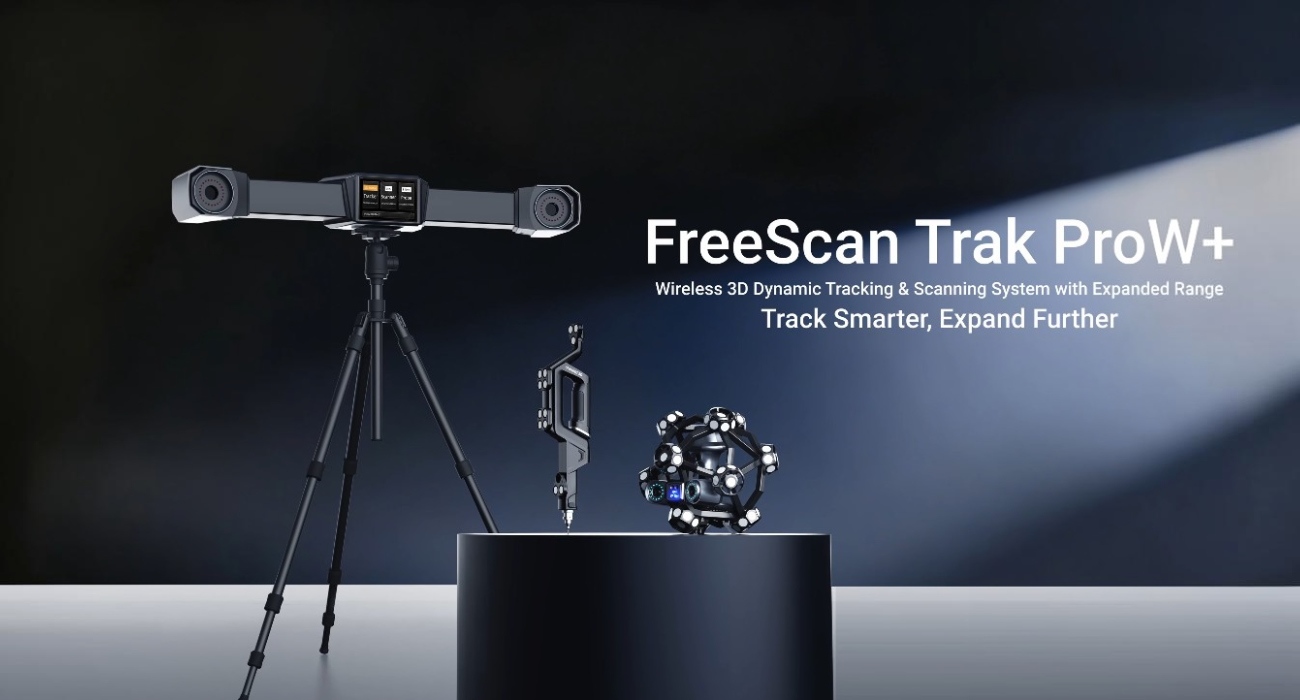 SHINING 3D FreeScan Trak ProW+ wireless 3D tracking and scanning system