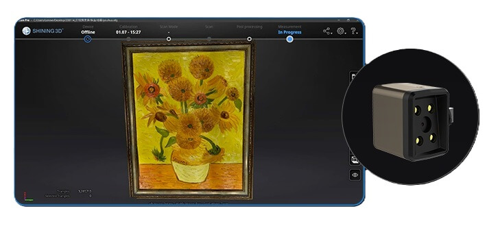 Color Pack Add-on Color Pack add-on for EinScan Pro HD for texture capture