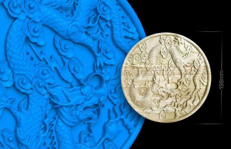 Impressive High Resolution for Fine Details High-resolution 3D scan showing fine details and intricate geometry