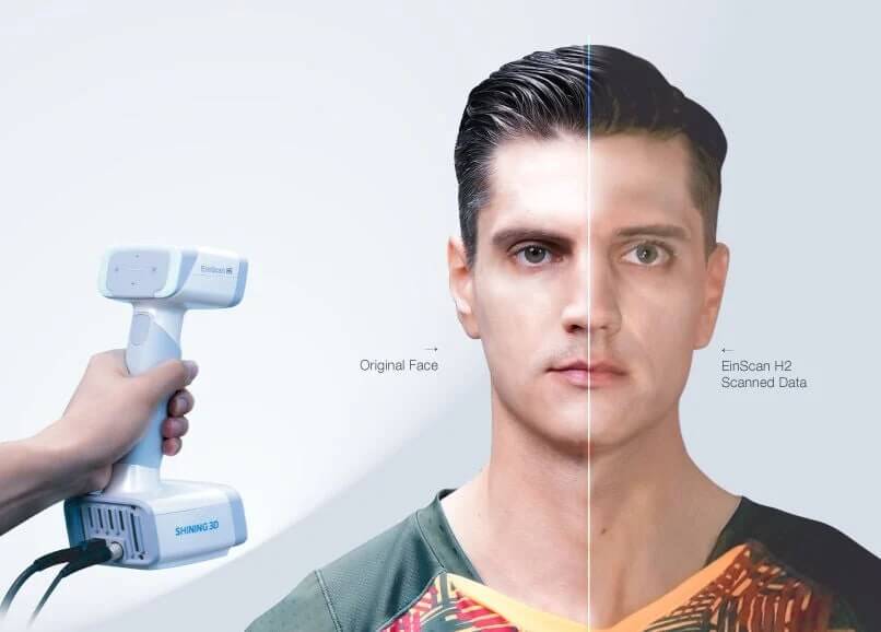 Фотореалистичный 3D-скан, демонстрирующий яркие цвета и детализированные текстуры, захваченные EinScan H2